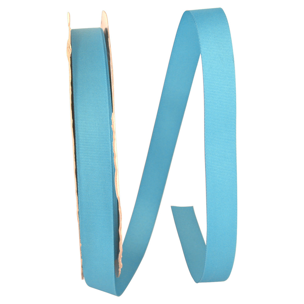 Turquoise Grosgrain Ribbon 7/8 Inch for Wreaths and Bows