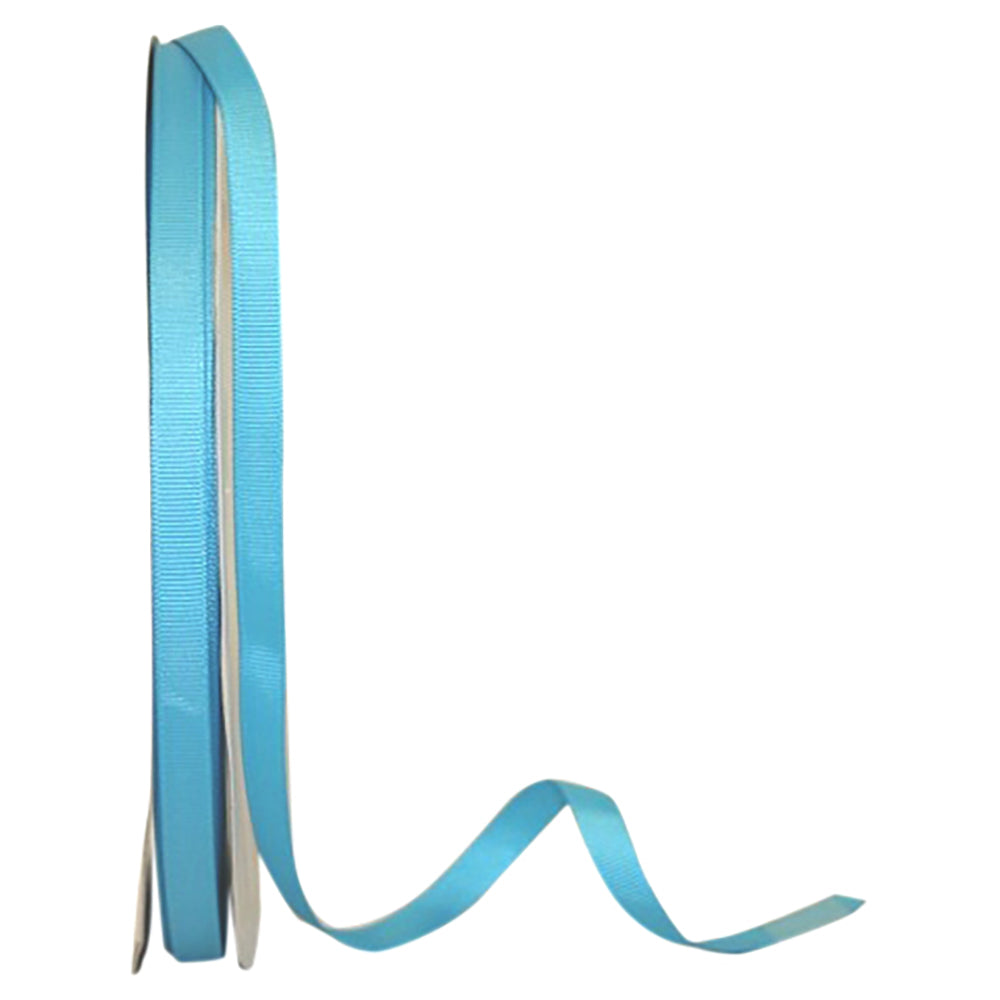 Turquoise Grosgrain Ribbon 3/8 Inch for Wreaths and Bows