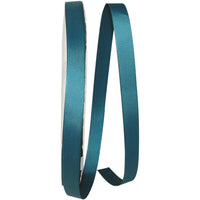 Teal Grosgrain Ribbon 5/8 Inch for Wreaths and Bows