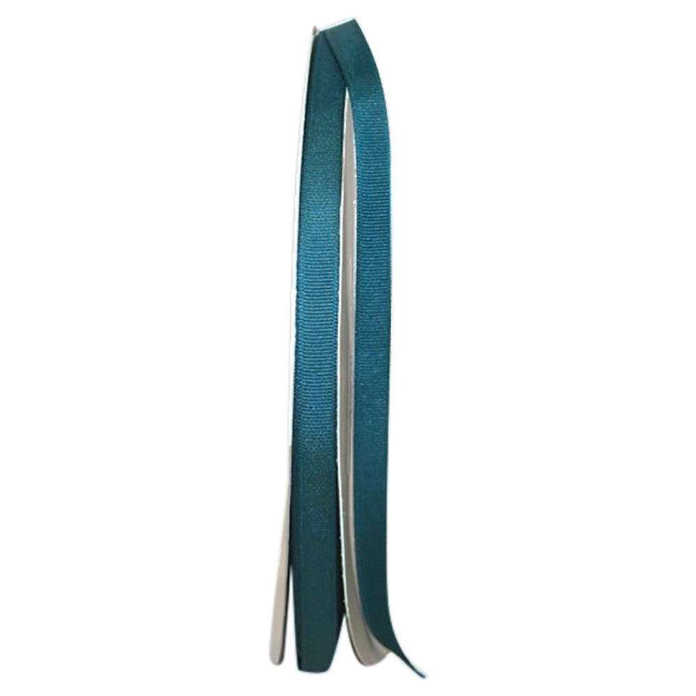 Teal Grosgrain Ribbon 3/8 Inch for Wreaths and Bows