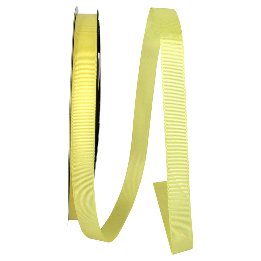 Maize 5 8 Inch Grosgrain Style Ribbon for Wreaths & Bows