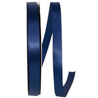 Navy 5 8 Inch Double Face Satin Ribbon - Dfs for Wreaths & Bows