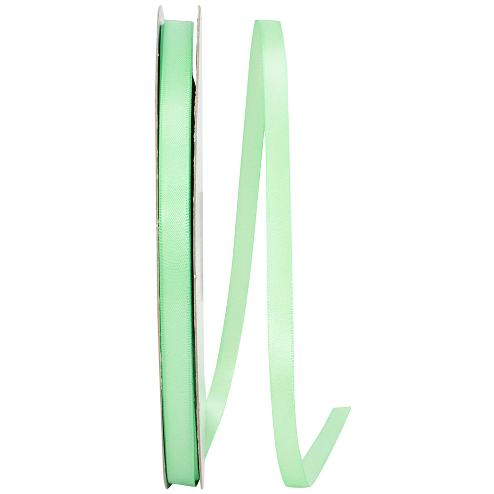 Mint 3 8 Inch Double Face Satin Ribbon - Dfs for Wreaths & Bows