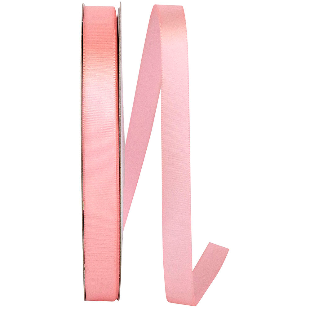Pink 5 8 Inch Double Face Satin Ribbon - Dfs for Wreaths & Bows