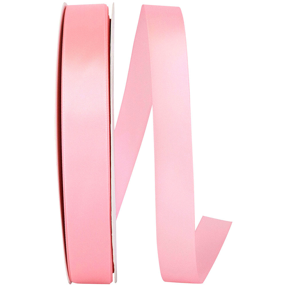 Pink 7 8 Inch Double Face Satin Ribbon - Dfs for Wreaths & Bows