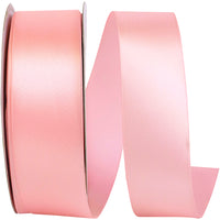 Pink 1-1 2 Inch Double Face Satin Ribbon - Dfs for Wreaths & Bows