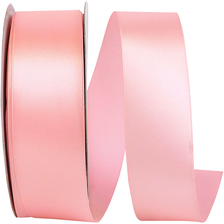 Pink 1-1 2 Inch Double Face Satin Ribbon - Dfs for Wreaths & Bows