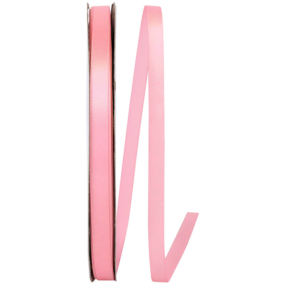 Pink 3 8 Inch Double Face Satin Ribbon - Dfs for Wreaths & Bows