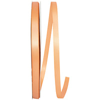 Peach 3 8 Inch Double Face Satin Ribbon - Dfs for Wreaths & Bows