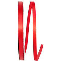 Red 3 8 Inch Double Face Satin Ribbon - Dfs for Wreaths & Bows