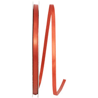 Copper 1 4 Inch Double Face Satin Ribbon - Dfs for Wreaths & Bows