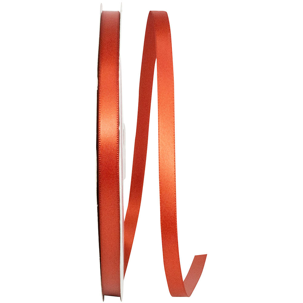 Copper 3 8 Inch Double Face Satin Ribbon - Dfs for Wreaths & Bows