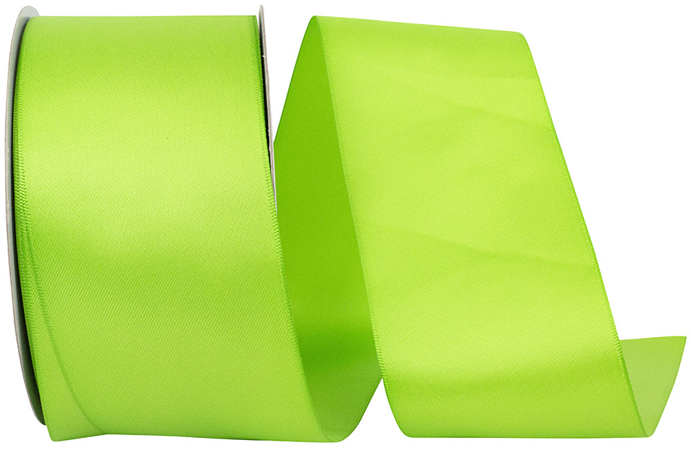 Citrus 2-1 2 Inch Double Face Satin Ribbon - Dfs for Wreaths & Bows