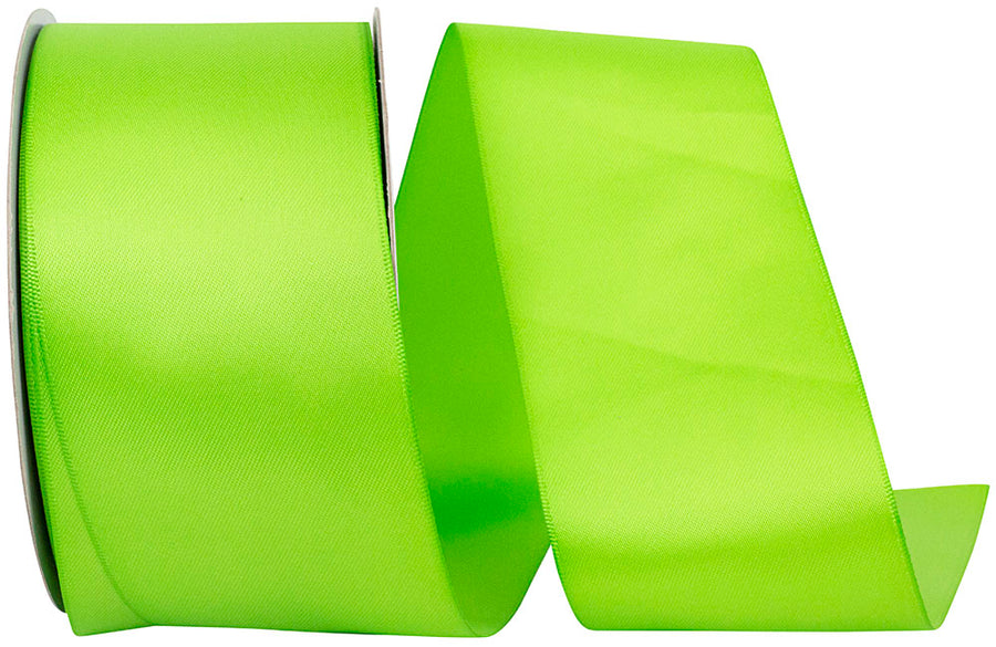 Citrus 2-1 2 Inch Double Face Satin Ribbon - Dfs for Wreaths & Bows