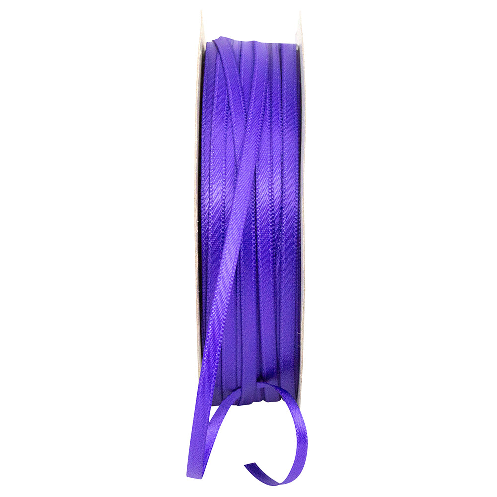Purple 1 8 Inch Double Face Satin Ribbon - Dfs for Wreaths & Bows