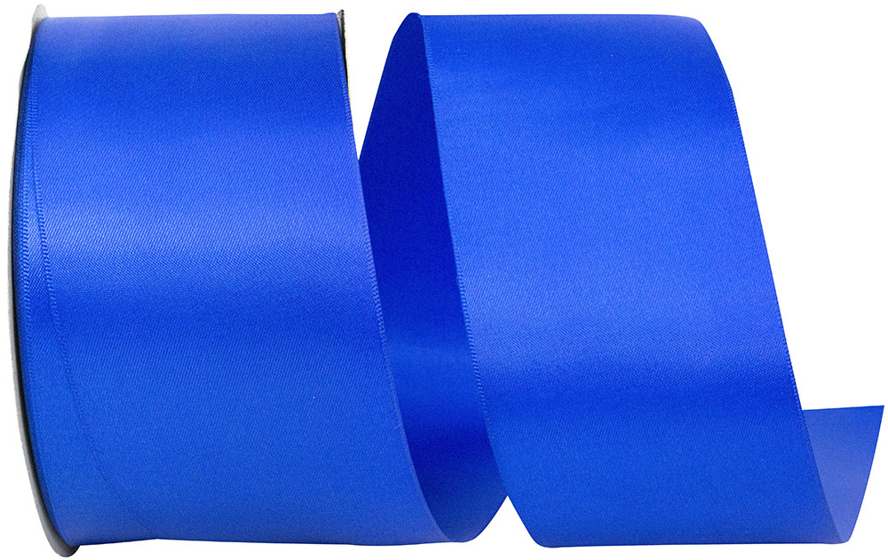 Electric 2-1 2 Inch Double Face Satin Ribbon - Dfs for Wreaths & Bows