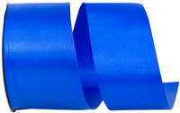 Electric 2-1 2 Inch Double Face Satin Ribbon - Dfs for Wreaths & Bows