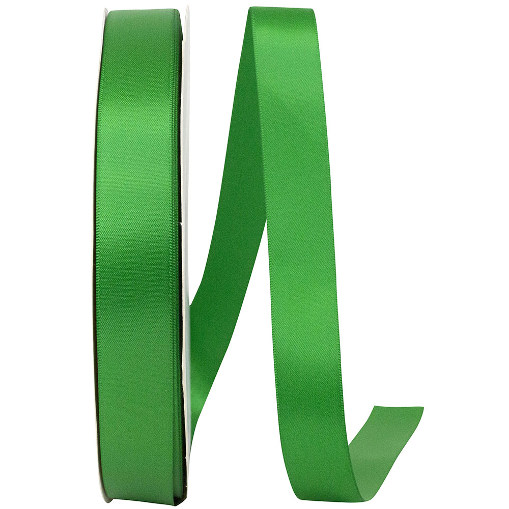 Emerald 7 8 Inch Double Face Satin Ribbon - Dfs for Wreaths & Bows