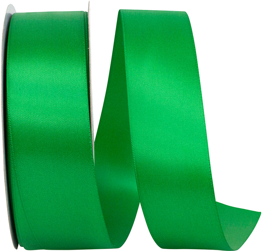 Emerald 1-1 2 Inch Double Face Satin Ribbon - Dfs for Wreaths & Bows