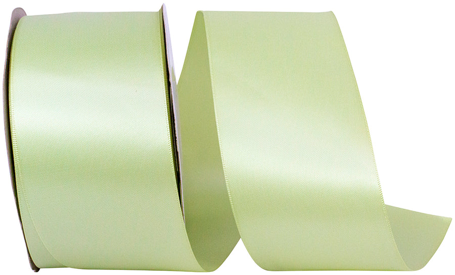 Lime 2-1 2 Inch Double Face Satin Ribbon - Dfs for Wreaths & Bows