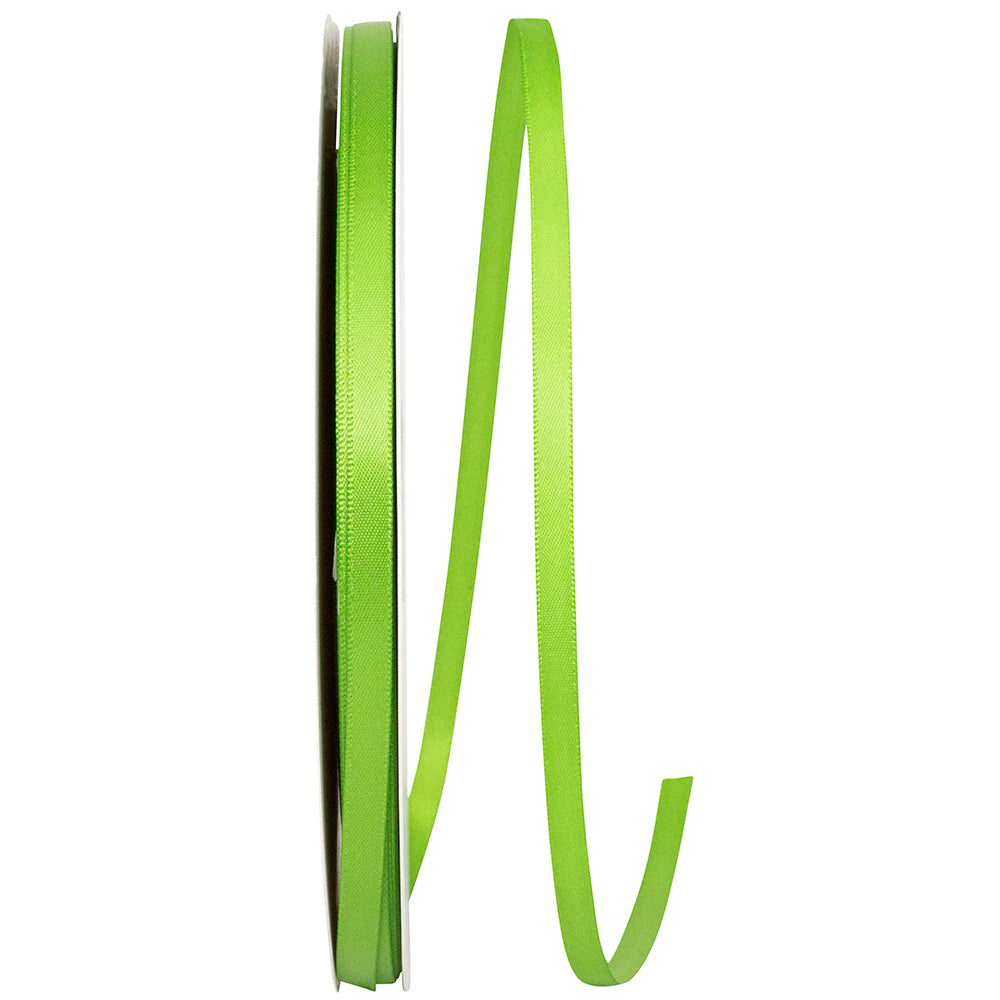 Kiwi 1 4 Inch Double Face Satin Ribbon - Dfs for Wreaths & Bows