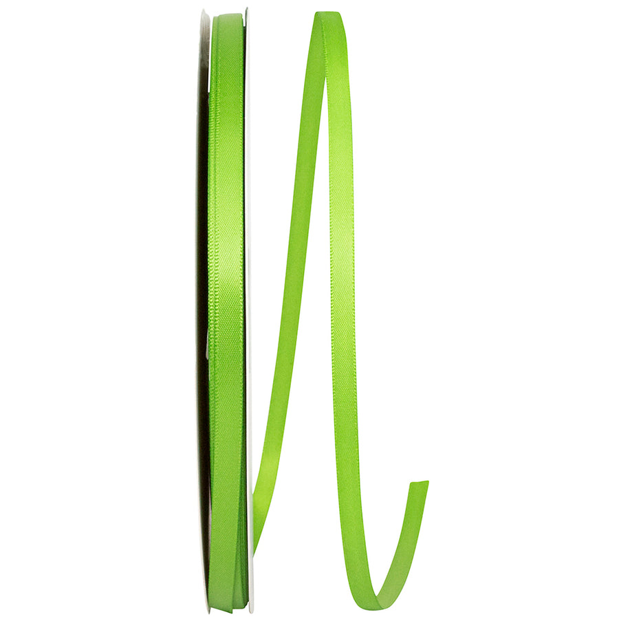 Kiwi 1 4 Inch Double Face Satin Ribbon - Dfs for Wreaths & Bows