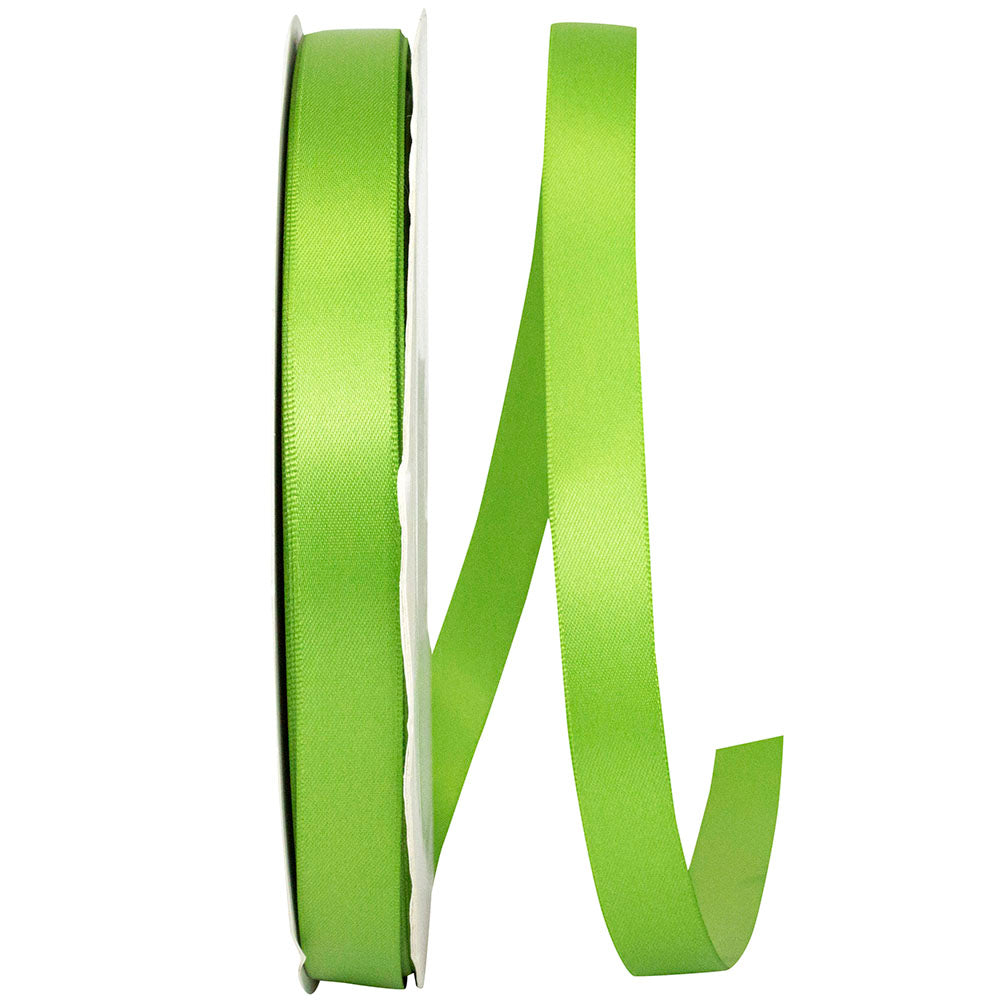 Kiwi 5 8 Inch Double Face Satin Ribbon - Dfs for Wreaths & Bows