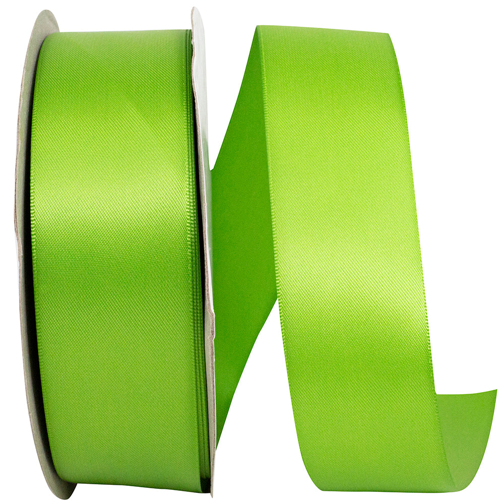 Kiwi 1-1 2 Inch Double Face Satin Ribbon - Dfs for Wreaths & Bows