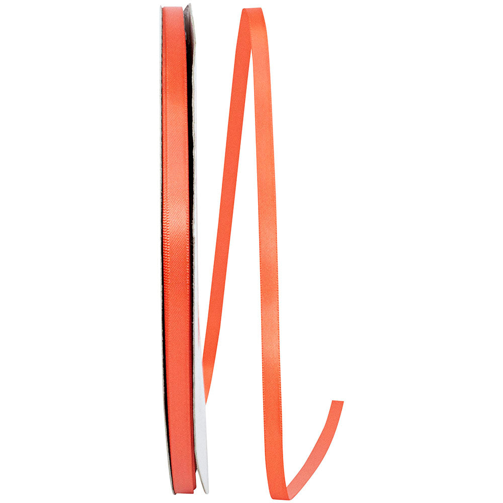Watermelon 1 4 Inch Double Face Satin Ribbon - Dfs for Wreaths & Bows