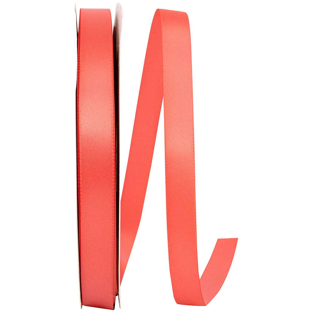 Watermelon 5 8 Inch Double Face Satin Ribbon - Dfs for Wreaths & Bows
