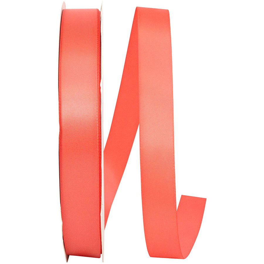 Watermelon 7 8 Inch Double Face Satin Ribbon - Dfs for Wreaths & Bows