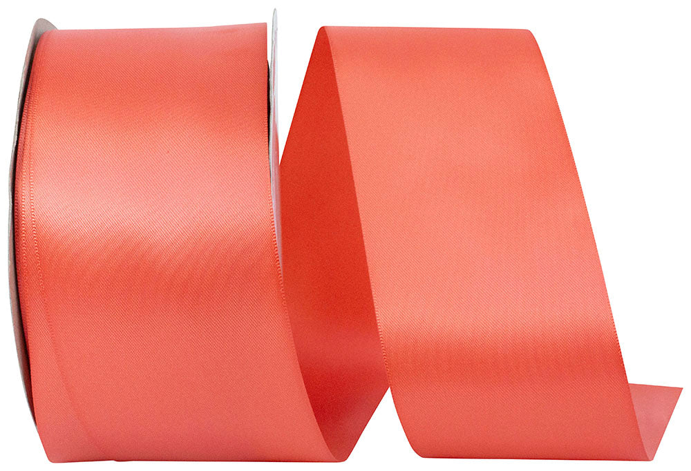 Watermelon 2-1 2 Inch Double Face Satin Ribbon - Dfs for Wreaths & Bows