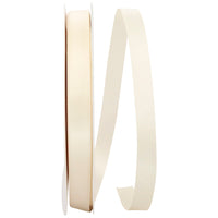 Cream 5 8 Inch Double Face Satin Ribbon - Dfs for Wreaths & Bows