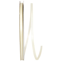 Ivory 1 4 Inch Double Face Satin Ribbon - Dfs for Wreaths & Bows