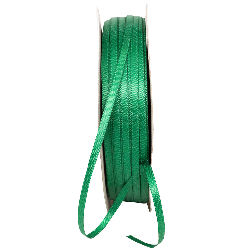 Forest 1 8 Inch Double Face Satin Ribbon - Dfs for Wreaths & Bows