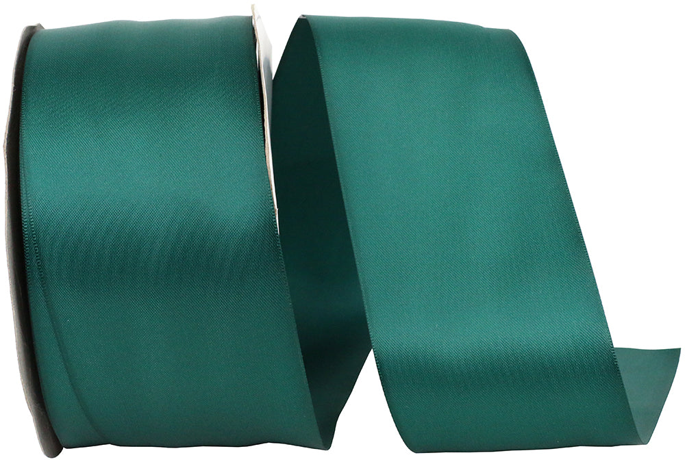 Hunter 2-1 2 Inch Double Face Satin Ribbon - Dfs for Wreaths & Bows