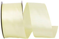 Maize 2-1 2 Inch Double Face Satin Ribbon - Dfs for Wreaths & Bows