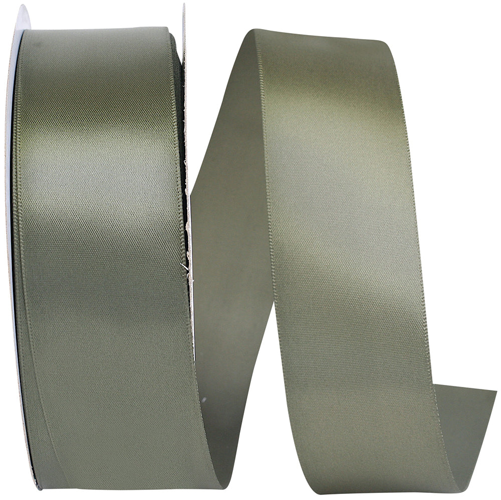 Old 1-1 2 Inch Double Face Satin Ribbon - Dfs for Wreaths & Bows
