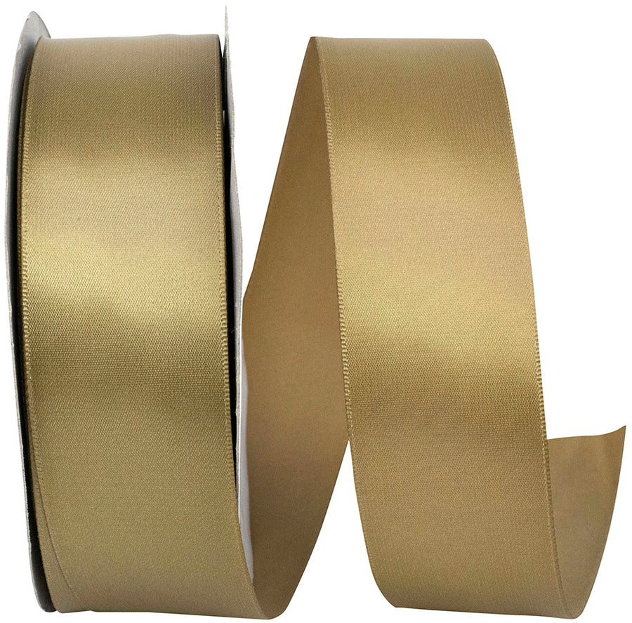 Antique 1-1 2 Inch Double Face Satin Ribbon - Dfs for Wreaths & Bows
