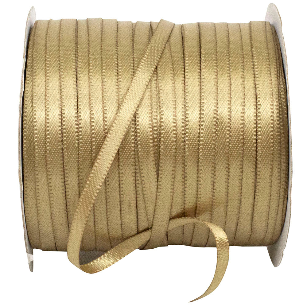 Antique 1 8 Inch Double Face Satin Ribbon - Dfs for Wreaths & Bows