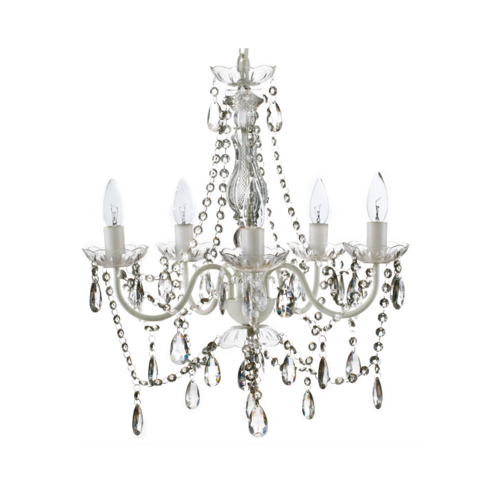 Esme 5 Light Crystal Chandelier