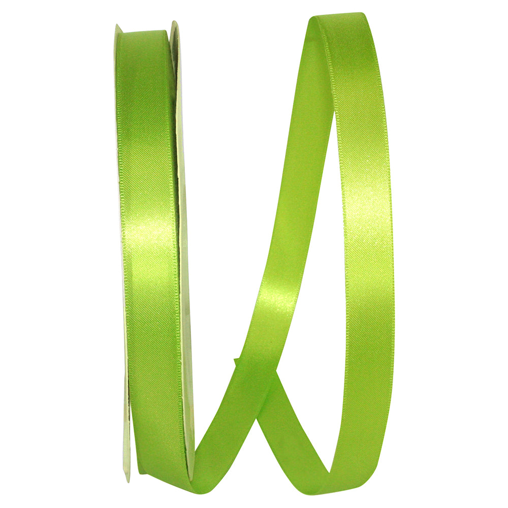 Apple 5 8 Inch Double Face Satin Allure Ribbon Dfs for Wreaths & Bows