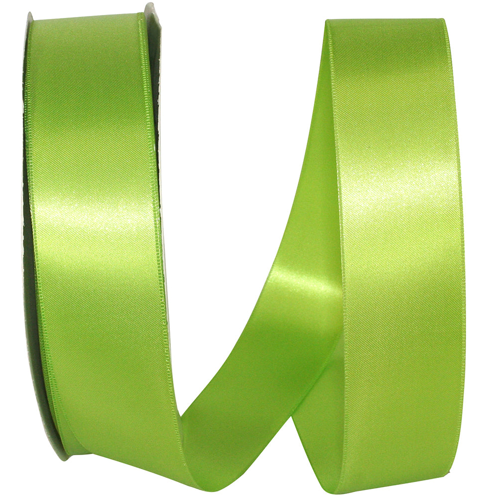 Apple 1-1 2 Inch Double Face Satin Allure Ribbon Dfs for Wreaths & Bows