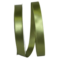 Moss 7 8 Inch Double Face Satin Allure Ribbon Dfs for Wreaths & Bows