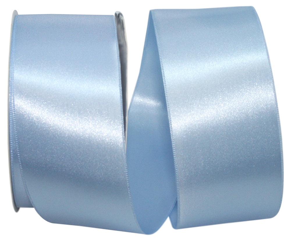 Light 2-1 4 Inch Double Face Satin Allure Ribbon Dfs for Wreaths & Bows