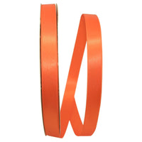 Orange 5 8 Inch Double Face Satin Allure Ribbon Dfs for Wreaths & Bows
