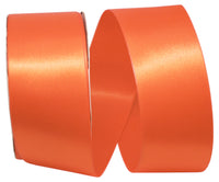 Orange 2-1 4 Inch Double Face Satin Allure Ribbon Dfs for Wreaths & Bows