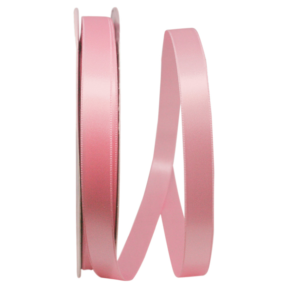 Pink 5 8 Inch Double Face Satin Allure Ribbon Dfs for Wreaths & Bows
