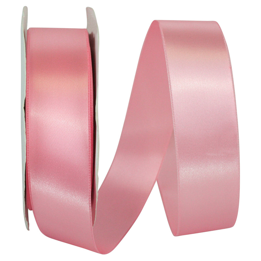 Pink 1-1 2 Inch Double Face Satin Allure Ribbon Dfs for Wreaths & Bows