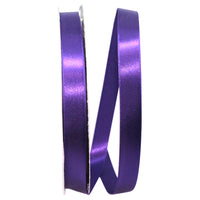 Purple 5 8 Inch Double Face Satin Allure Ribbon Dfs for Wreaths & Bows